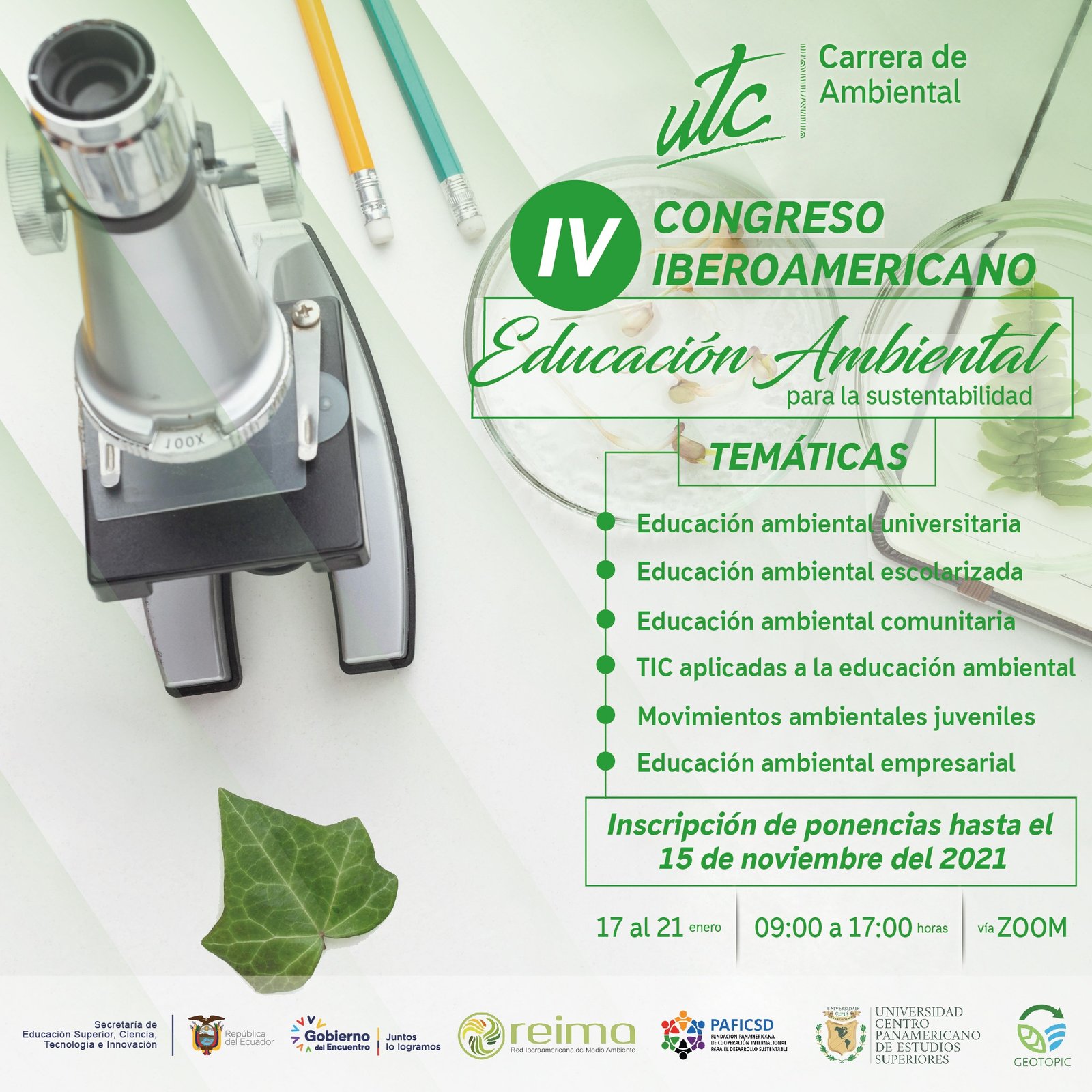 22 Iv Congreso Iberoamericano Sobre Educacion Ambiental Para La Sustentabilidad Reima A C